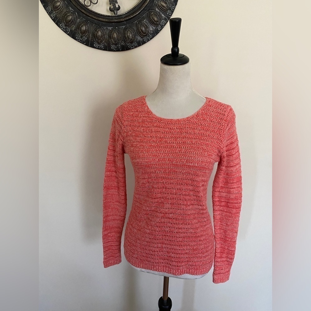 Old Navy Loose Knit Salmon Sweater